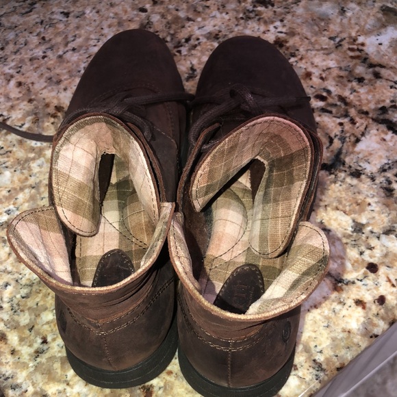 Born Brown Lace-Up Ankle Boots size 9 - Picture 11 of 12